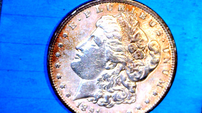 1891 CC-SPITTING VAM 3 TOP 100- RARE DBL-CC-EF LOW MINT- 1249