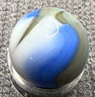 JABO Blue, Gray & White Swirl Marble .61" Mint+ Condition — photo 6