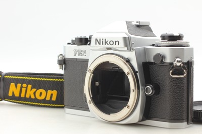 Honeycomb [MINT w/Strap] Nikon FE2 Silver SLR 35mm Film Camera Body From JAPAN