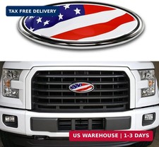 9 Ford Emblem Front Grill Tailgate Oval Badge Replacement For F150 2004-2014 9 Ford Emblem Front Grill Tailgate Oval Badge Replacement For F150 2004-2014