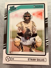 Ethan Salas #124 2024 Donruss Rated Prospect San Diego Padres