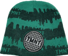 TMNT Mens Beanie Teenage Mutant Ninja Turtles Nickelodeon Snowboarding Winter