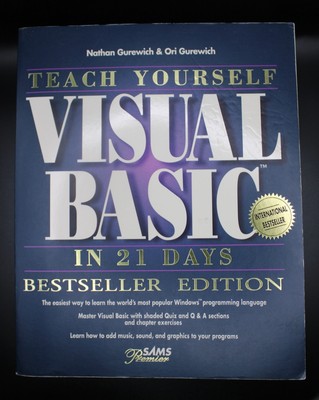 Teach Yourself Visual Basic in 21 Days Bestseller Edition VB3 SAMS 1995 95-3