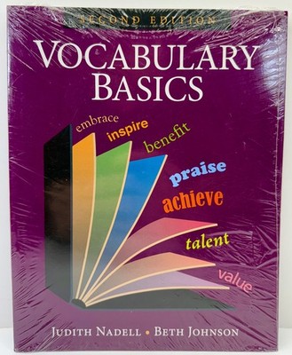 Vocabulary Basics by Judith Nadell and Beth Johnson - NEW