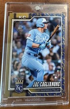JAC CAGLIANONE 2026 Topps Series 1 Team Border SSP Royals RC #138 Rookie 
