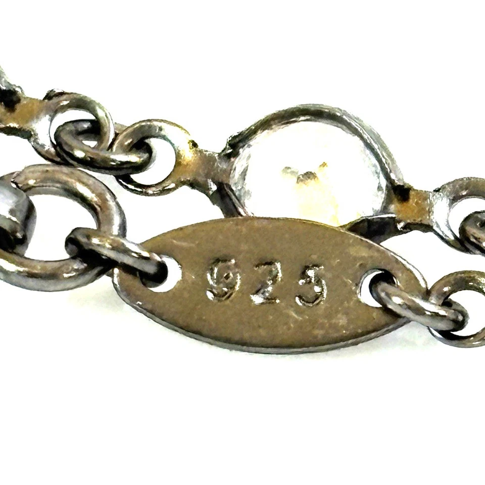 Collar Lafonn Diamante Simulado Plata de Ley 925 Por Yarda-Color RETIRADO Foto 3 de 4