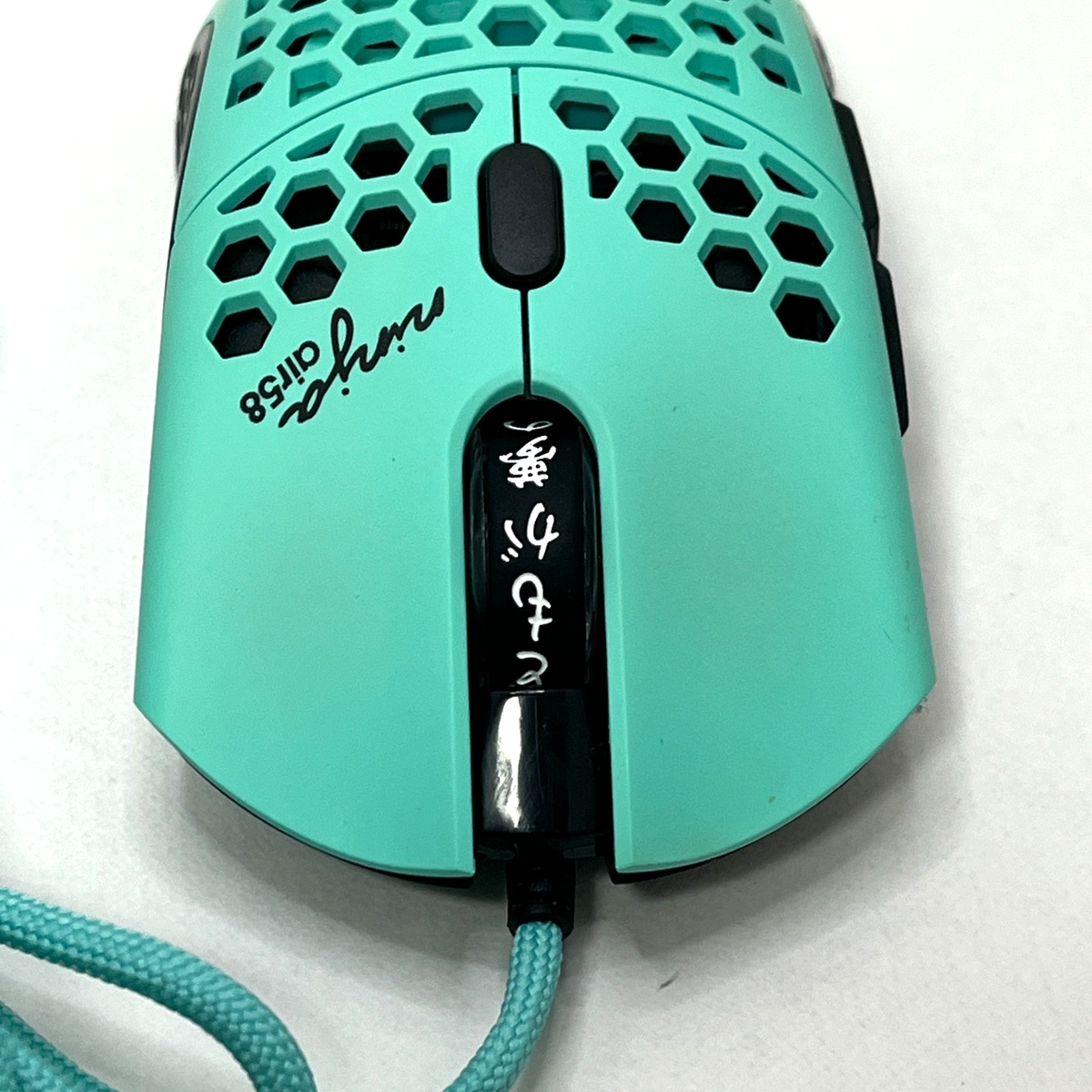 PC周辺機器 finalmouse Air58 Ninja blue Finalmouse Air58 Ninja Gaming Mouse Cherry Blossom Blue Rare