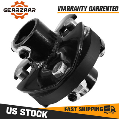 Power Steering Rag Joint Coupler 3/4'' 30 Spline X 1'' DD Steering Shaft U Joint