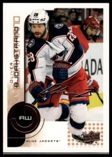 2022-23 Upper Deck MVP Oliver Bjorkstrand 20th Anniversary #70 Blue Jackets
