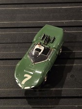 Vintage Aurora T-Jet Red Chaparral 1377 HO Slot Car Olive Rare