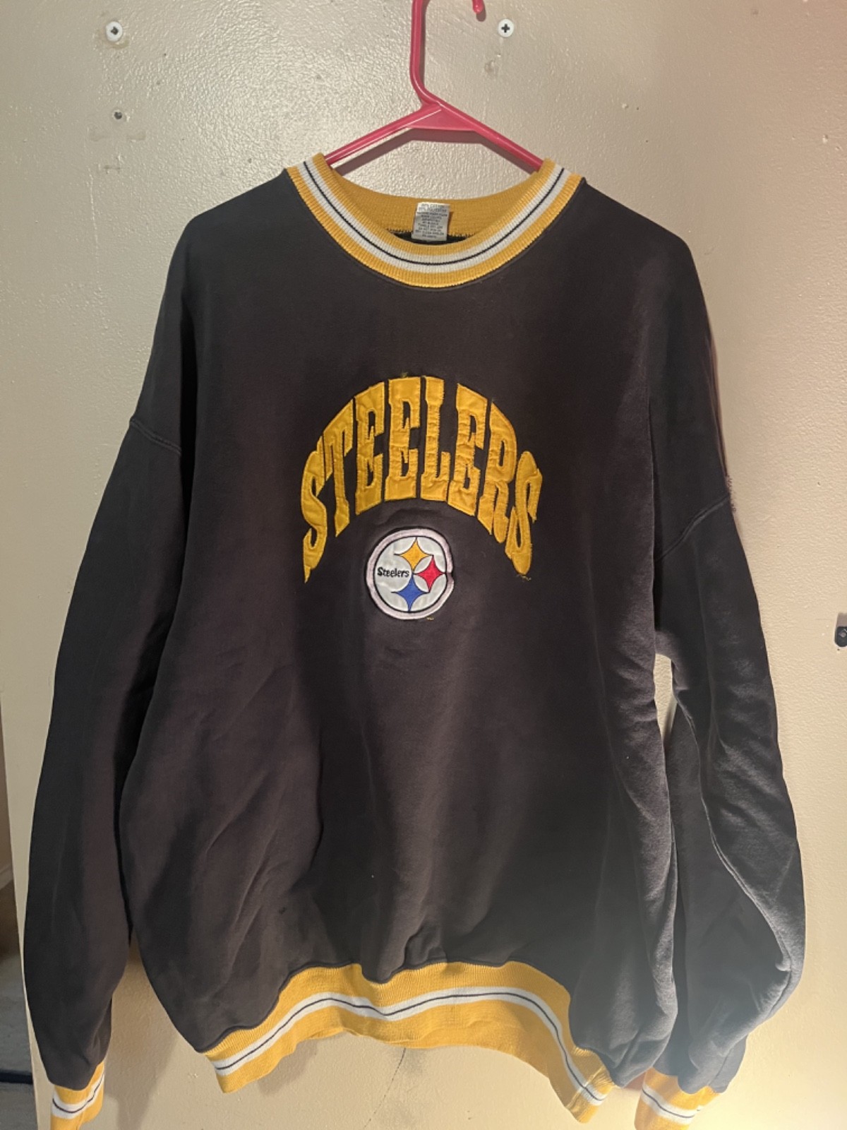 Vintage Pittsburgh Steelers Crewneck Sweatshirt 2XL NFL Football Legends