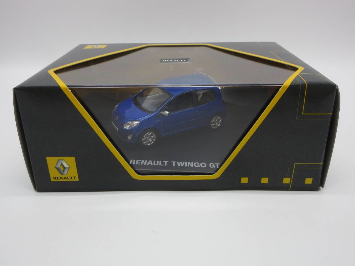 ルノー　トゥインゴ(twingo)　ミニカー 1/43 Renault Twingo GT Color Sample Blue 607394 | eBay
