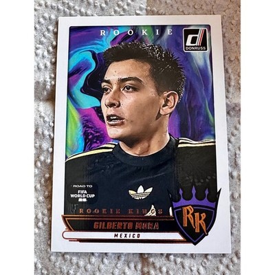 Panini Donruss Road To FIFAWorld Cup Rookie Gilberto Mora White Card #10 Mexico