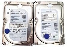 Lot of 2 3.5" Seagate Mixed Size SAS HDD | 4TB 6TB | See Photos