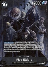 Five Elders (Alternate Art) OP13-082 Carrying On His Will One Piece Foil NM