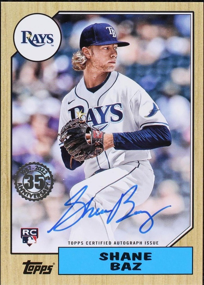 2022 Topps Series 2 - Shane Baz #87BA-SBA - 1 of 1