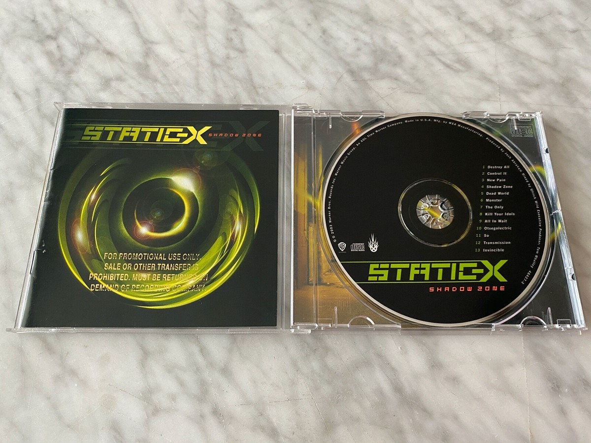 ザ•スタンズ　CD Static X Shadow Zone CD PROMO! 2003 Warner 48427-2 w/Hype