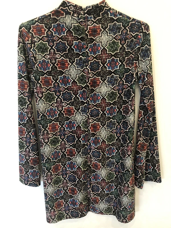 zara trafaluc velvet dress