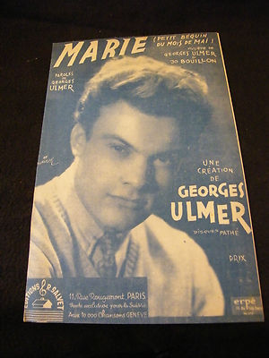 Noten Akkordeon: Partition Marie Petit Béguin du Moi de Mai Georges Ulmer