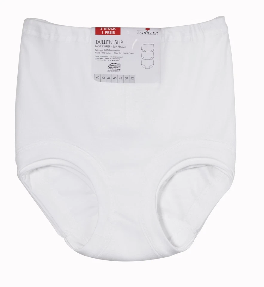 Taillenschlüpfer f. Senioren, 3er Pack von Schöller | Gr. 40-54 | 58507-015-3er - Bild 2 von 2