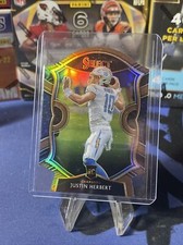 2020 Panini Select Football Justin Herbert Bronze Rookie Concourse Diecut /355