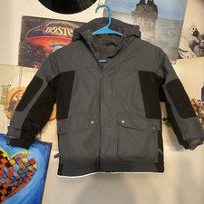 LANDS' END KIDS SQUALL PARKA JACKET M 5-6 little kids