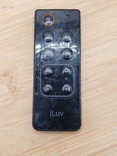 Black Remote Control For iLuv i177 RTI177W iP...