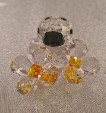 SWAROVSKI CRYSTAL LADYBIRD / LADYBUG ON FLOWER 842804