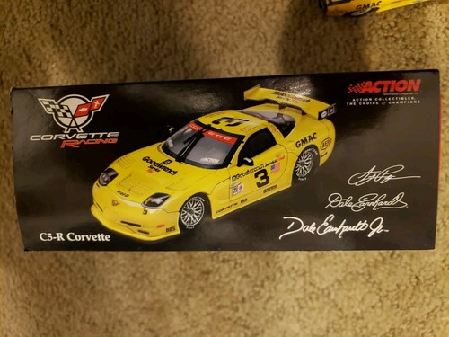 Dale Earnhardt Dale Jr. Andy Pilgrim 2001 Corvette GM Goodwrench #3 1:43 CLEAN - Picture 5 of 9
