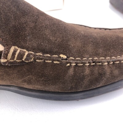 Mephisto Brown Suede Leather Loafers Mens Size 10 UK 9.5 Slip on Dress Shoe $300 Mephisto Brown Suede Leather Loafers Mens Size 10 UK 9.5  main image 3