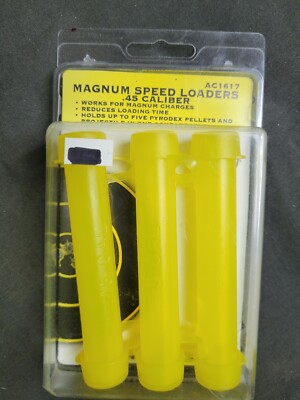 CVA MAGNUM SPEED LOADER 45 CAL 3 PACK  Pyrodex AC1617  NOS