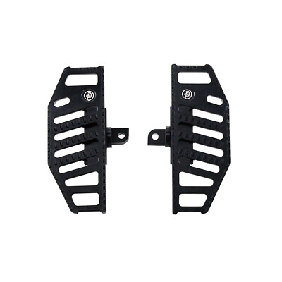 Black Mini Driver Foot Floorboards for Harley 84-17 FXDB FXSB FXDF