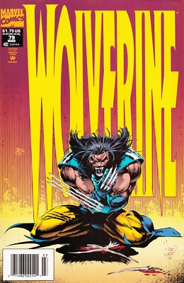 Wolverine #79 Newsstand Cover Marvel Comics