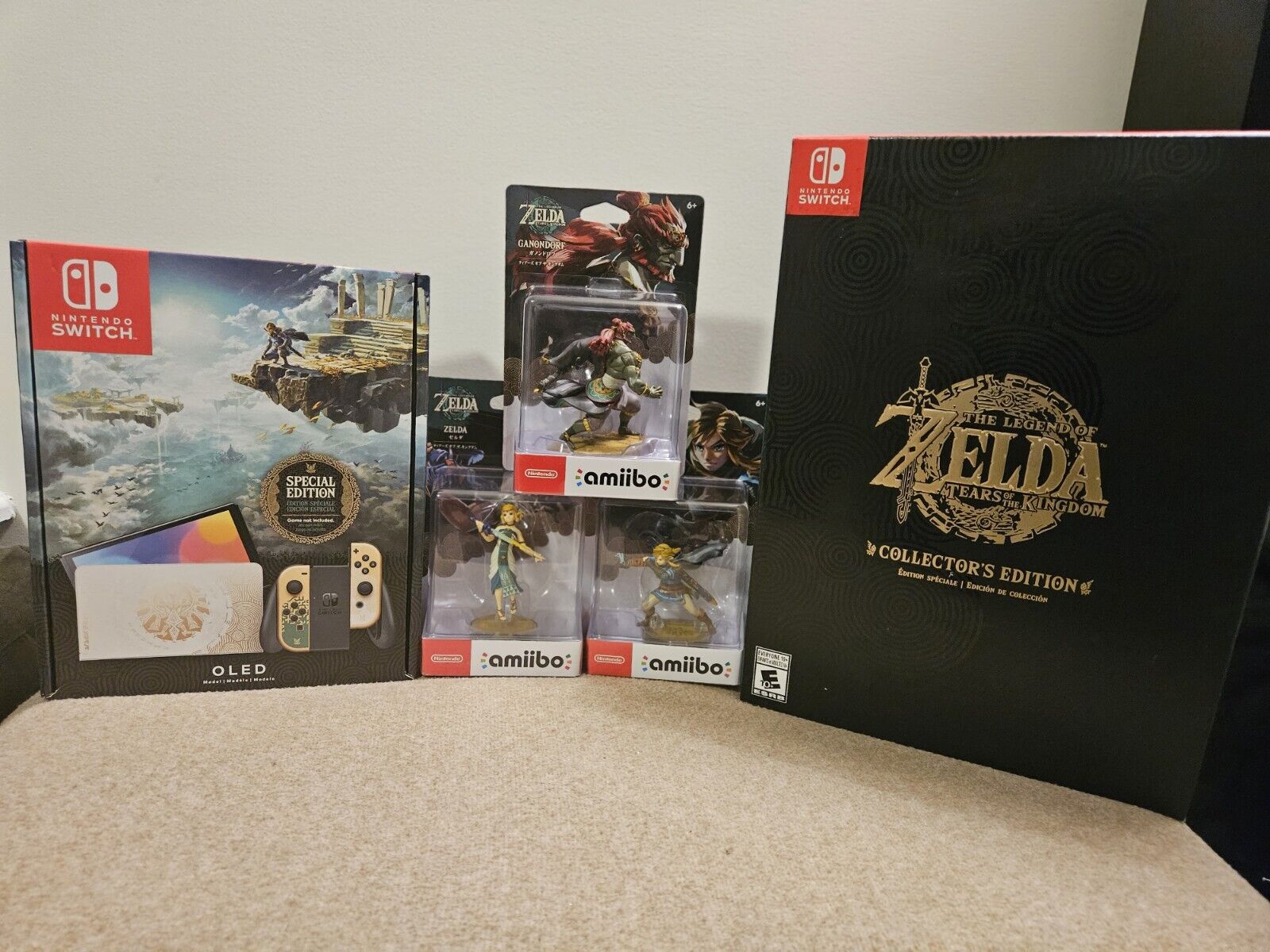 Zelda TOTK Special Edition Nintendo Switch OLED Console