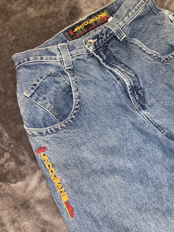 Jeans Vintage One-6-Nine LowDown RARO JNCO Foto 3 de 4