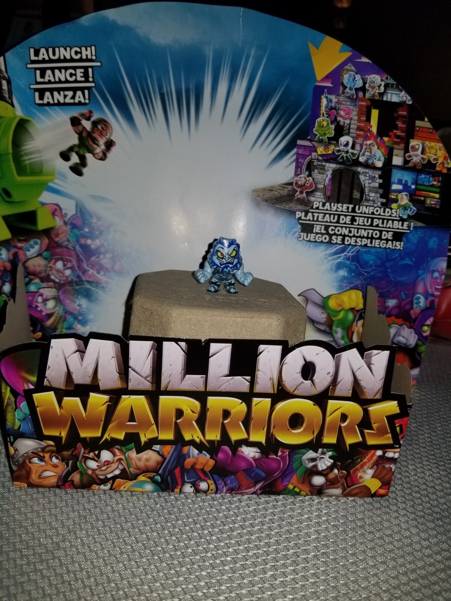 🔥 Million Warriors Super Mega Rare Metal Figure Exclusive