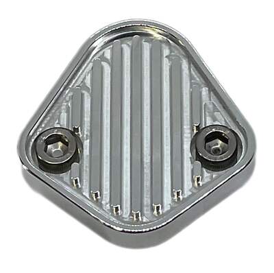 Fuel Pump Block Off Plate Finned Fits Buick Pontiac GTO 350, 389, 400, 430, 455