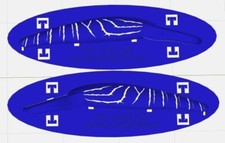 Bandit Deep Walleye Crankbait Lure Painting Stencil PBL-BDW-091