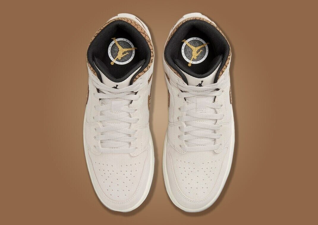 NEW Air Jordan 1 Mid SE Men's Size 11 LT Orewood BRN NEW Air Jordan 1 Mid SE Men's Size 11 LT Orewood BRN