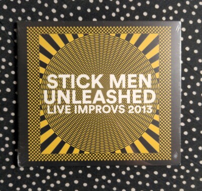 STICK MEN UNLEASHED Live Improvs 2013 CD prog levin crimson BRAND NEW SEALED!