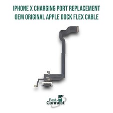 iPhone X Charging Port Replacement OEM Original Apple Dock Flex Cable