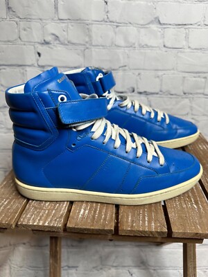 Saint Laurent Paris Leather SL/ 12H Sneakers | eBay