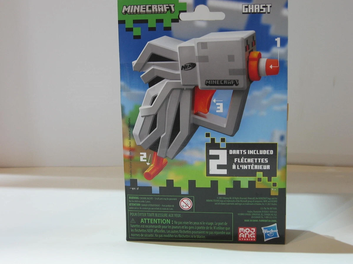 NERF Microshots Minecraft Ghast Blaster