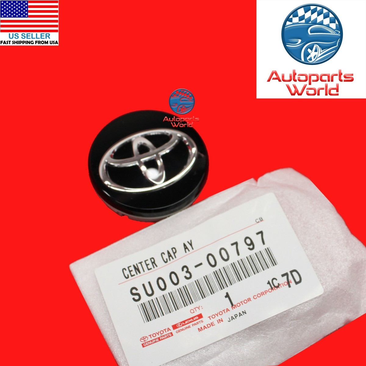 Genuine Toyota 86 Wheel Cap Center Hub Cover SU00300797 for