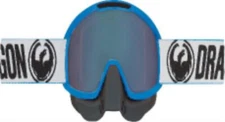 Dragon Alliance MDX2 Snowmo 2 Moto Goggles (Factory / Luma Lens Flash Blue)