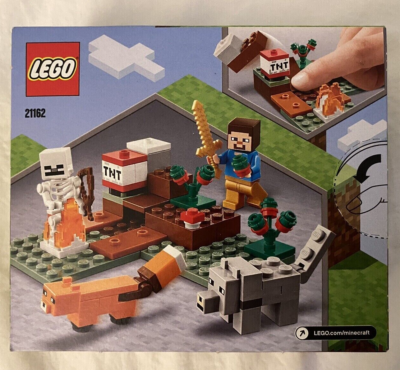 LEGO The Taiga Adventure Minecraft (21162) Building Toy for Kids