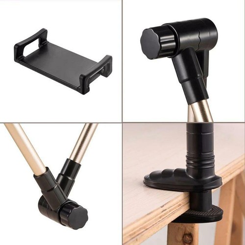360° Rotating Tablet Stand Holder Lazy Bed Desk Mount For iPad iPhone Samsung - Picture 13 of 17