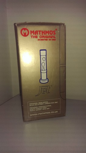 Rare Mathmos Lava Lamp Boxed Genuine Excellent Condition - Retro Orange Jet - Picture 8 of 9