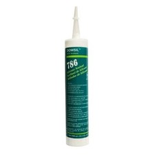 Dow Corning 786 White Silicone RTV Sealant 3 Pack White 