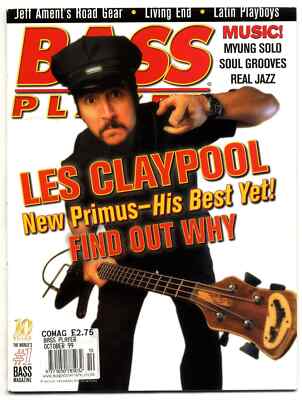 Bass Player Magazine October 1999 Jeff Ament Les Claypool Primus
